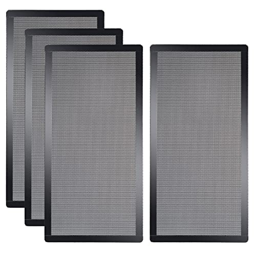 Magnetic PC Case Dust Mesh Filter, 280 x 140mm Fan Cooling Cover, 4 Pack
