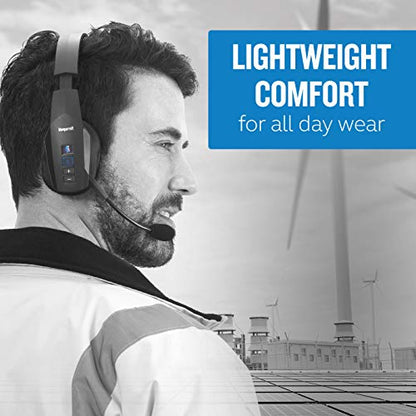BlueParrott B450-XT Noise Cancelling Bluetooth Headset – Industry Leading Sound with Long Wireless Range, Extreme Comfort and Up to 24 Hours of Talk Time