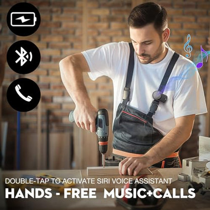 Mini Bluetooth Speaker, Clip-On Portable Speaker with Built-in Mics Hands-Free Music and Calls for Hiking/Biking, Waterproof Adjustable Volume Wearable Bluetooth Speaker, Gifts for Women/Men - color: Classic Black