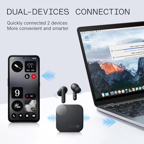CMF Buds Pro 2 Wireless Earbuds with Smart Dial, 50dB Hybrid Noise Cancelling Earbuds Wireless Bluetooth 5.3, 11mm Bass with LDAC, 6 Hi-Res Audio Mics, 43H Playtime, Fast Charging Case, Dark Grey - color: Dark Grey