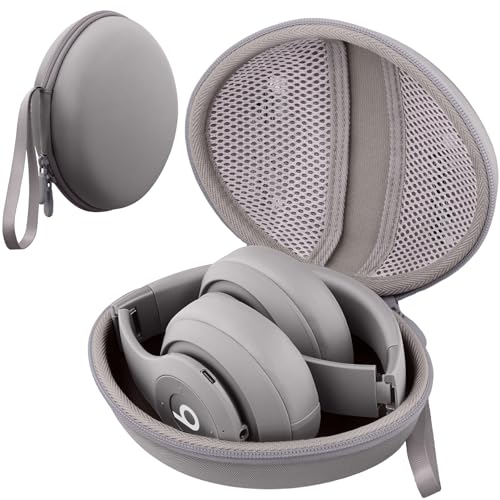 for Beats Studio Pro/Studio3/Solo4/Solo3 Headphones Hard Case, Sandstone - color: Sandstone Case