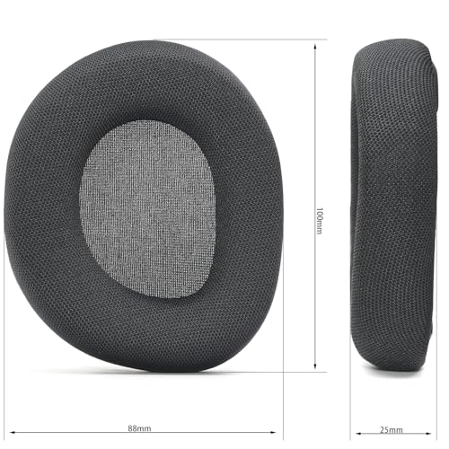 Defean Fabric Earpads for Turtle Beach Stealth 600 Gen 2/600 Gen3/500XB | Also for Stealth 600 Gen 2/600 Gen2 USB/600 Gen 2 MAX/600 Gen3(600XB)/500 XB Headset - color: Fabric