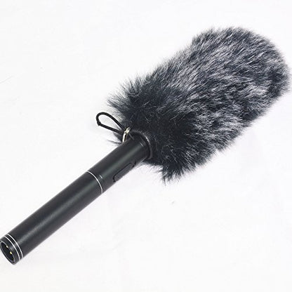 Microphone Muff, Ruittos Furry Wind Screen Protective Dead Cat for Camera Shot Gun SGC-598, ATR875R AT897, Neewer NW-81, NTG, BY-1000