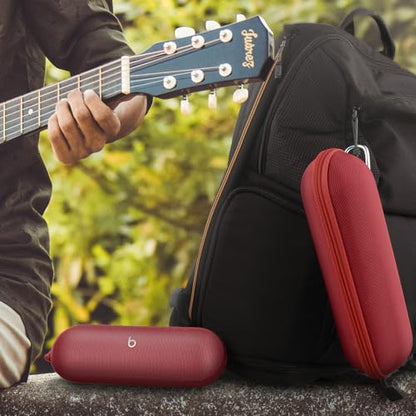 Aenllosi Hard Case for Beats Pill - Speaker Statement Red | EVA case construction, Water-resistant design, Dust-resistant design, Case only - color: Statement Red