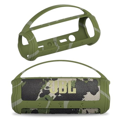 JCHPINE Silicone Cover Case for JBL Flip 6 Portable Bluetooth Speaker - color: Camo