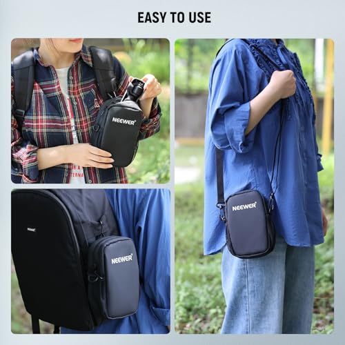 NEEWER Camera Sling Bag, Water Resistant Lightweight Compact Travel Case Crossbody for Photographers, Compatible with DJI Osmo Pocket 4 3 iPhone DSLR Mirrorless Small Photography Accessories, PB13 - style: Pb13