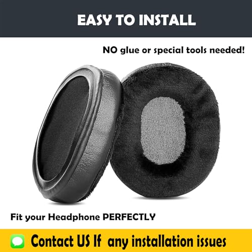 Earpads Replacement Compatible with Roccat Khan Aimo Headset
