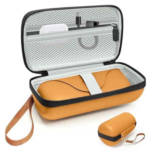 Carrying Case for VR Glasses, Compatible with Ray-Ban Meta Wayfarer/Skyler/Headliner/Meta Oakley HSTN - Waterproof Protective Storage Pouch with Mesh Pocket, Compact & Travel Ready