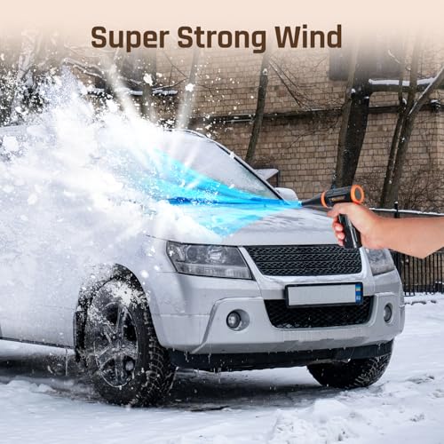 Compressed Air Duster - Electric Air Duster, 50 mph 110000RPM Super Power | Cordless Canned Air Dust Blower for PC/Computer/Blaster/Keyboard/Home, Mini/Variable Speed/Quick Dusting