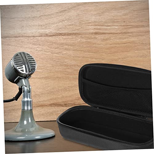 Vaguelly Protective Microphone Case Portable Mic Carrying Bag with Comfortable Handle Small Storage Box for Microphones and Speakers