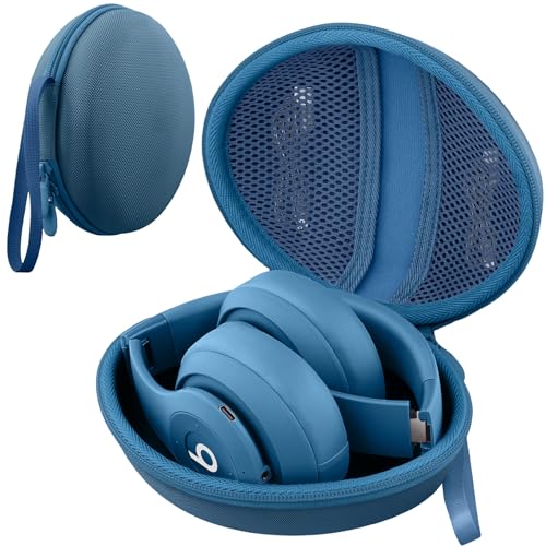 for Beats Studio Pro/Studio3/Solo4/Solo3 Headphones Hard Case, Blue - color: Blue Case