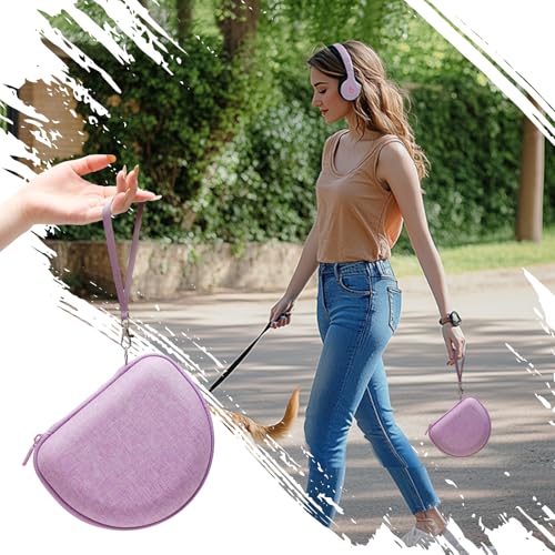 XANAD Hard Case for JBL Junior JR 470NC/460NC/320 Kids Headphones, Purple | for iClever BTH12 HS19 BTH20 BTH22 BTH26/Candy Bila/Acer/JBL/MIDOLA/JoySpark/JLab/ADOOPE/Spiderman/EarFun/ Etc Kids Headphone - color: Purple
