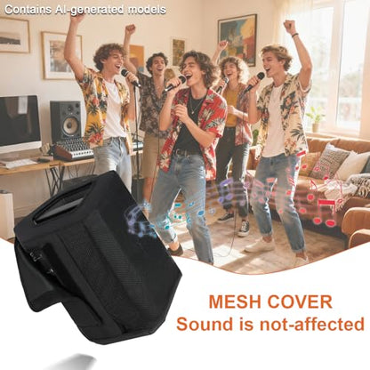 LEFOR·Z Speaker Cover Compatible with Bose S1 Pro Plus/S1 Pro | Portable Bluetooth Speaker Cover,Dustproof Side Opening Mesh Protective Case Bag fits for Bose Speaker(Cover Only) - size: Cover