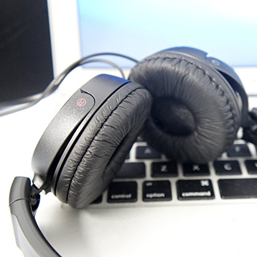Sony ZX110 Over-Ear Dynamic Stereo Headphones (Black) - color: Black, size: Over-ear, style: Over Ear