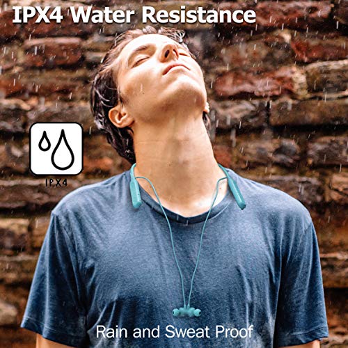 JVC Air Cushion Wireless Earbuds Headphones, Bluetooth 5.0, Water Resistant IPX4, Long Life Battery (up to 24 Hours), 3-Button Remote with mic - HAFX41WB, Black, Medium - color: Black