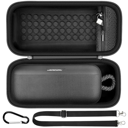 GWCASE Hard Protective Case for Bose SoundLink Plus Portable Speaker, Black