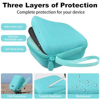 for Bose New SoundLink Micro 2nd Gen Speaker Protective Case, Mint Green - color: Mint Green Case
