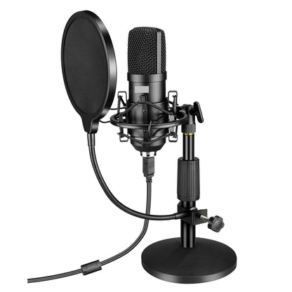 professional microphone windproof and spray proof cover, 6-inch double-layer windproof screen with flexible 360 ° gooseneck clip stabilizing arm, suitable for Blue Yeti and any other microphone (1)