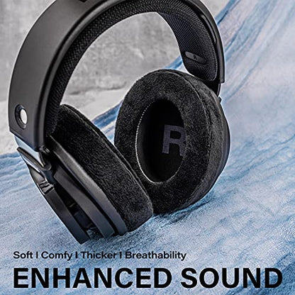 SHP9500 Replacement Ear Pads Compatible with SHP9500 Over-Ear Headphones I Memory Foam Ear Cushions with Breathable Hole (Velour)
