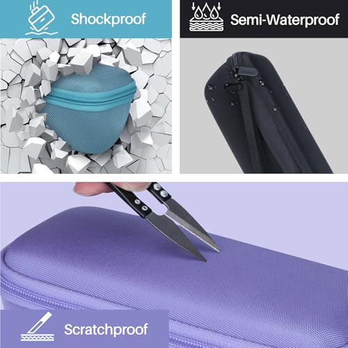 Lebakort Hard Case Compatible with Sonos Roam 2 Portable Waterproof Speaker - color: Off White Case