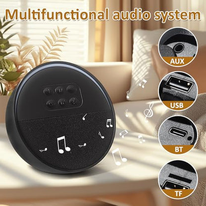 Portable Bluetooth Speaker, Mini Speaker Bluetooth 5,12-Hour Playtime, Wireless, Speaker for Home Cute Fashion Style for Bedroom Kitchen Desk Office Party Outdoor Travel