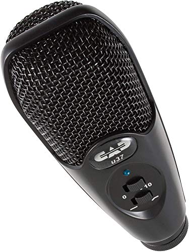 CAD Audio U37 USB Studio Condenser Recording Microphone - style: USB Large Diaphragm Cardioid Mic