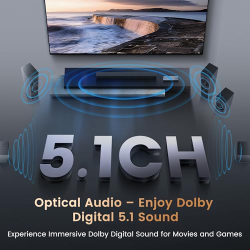 HDMI 2.1 eARC Switch 4 in 1 Out, 4K@120Hz 8K@60Hz Audio Extractor w/Remote | Supports CEC,Optical SPDIF, 3.5mm AUX Audio Output, VRR, ALLM, HDR and HDCP2.3 for PS5, Xbox and 8K Displays