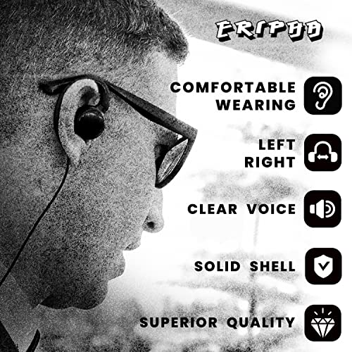 Noise-Reducing PTT Surveillance Earpiece for Motorola 2-Pin Radios | Compatible with CP200D/CP200/CP100D/R2, CLS1110/1410, BPR40/50DX & RMU2040 Walkie Talkie, 1-Pack - style: 1 Pack
