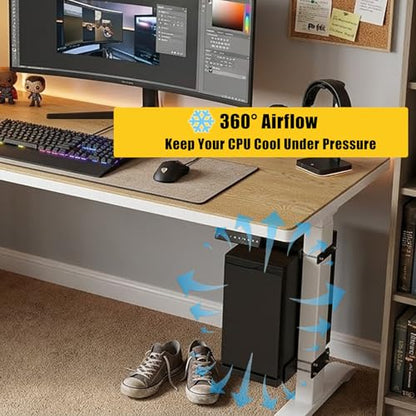 Universal Under Desk PC Mount for Standing Desk