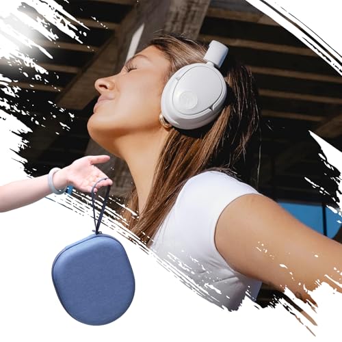 Headphone Headset Case Compatible with JBL Tune 510BT 720BT 520BT 770NC/Sony WH-CH520/Soundcore by Anker Life Q20 Q20i Q30/BERIBES/KVIDIO Wireless On-Ear Headphones, Blue - color: Blue