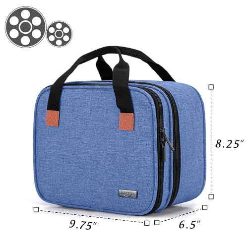 LUXJA Carrying Bag Compatible with DR.J Mini Projector, Blue - color: Blue