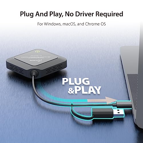 j5create Wireless Extender for USB Webcam, Microphones, or Speakers | Ideal for Streaming & Conferencing, No USB Mouse/Keyboard Compatibility (JVW120)