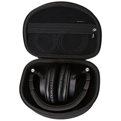 Aproca Case Compatible with Audio-Technica ATH-M50X ATH-M50XGM ATH-M40x ATH-M30x ATH-M20x / Sony MDR7506 Professional Studio Monitor Headphones, Portable Storage Bag for Accessories (Black)