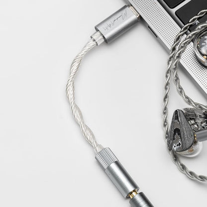 Moondrop Echo-A 32Bit/384kHz Portable USB Type-C to Headphone DAC/AMP with 3.5mm Audio Jack Adapter