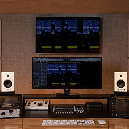 Edifier MR4 Studio Monitor Speakers, 4 inch Active Near-Field - color: White
