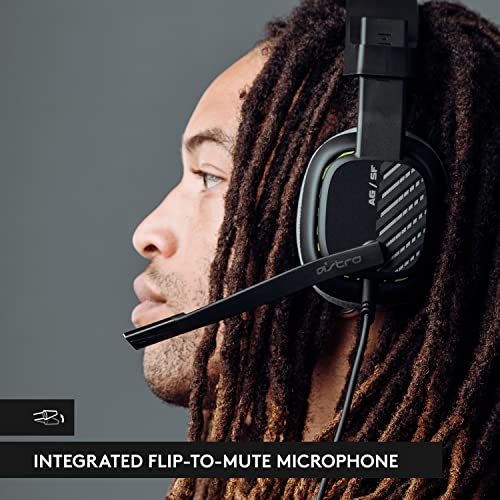 Logitech G A10 Gen 2 Cross-Platform Wired Gaming Headset - Black/PS Edition | 3.5mm Headphone Jack, 32mm Drivers, Flip-to-Mute Mic, Over-Ear Cup Design - color: Black/PS Edition