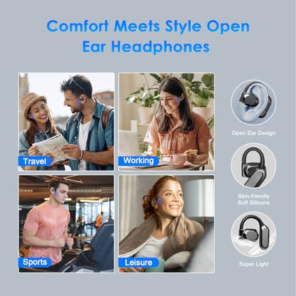 AI Translation Earbuds Real Time, 144 Language Translator Earbuds for iPhone and Android 3-in-1 Translation Headphones Translating Device for Travel Business Learning with Charging Case(Black)