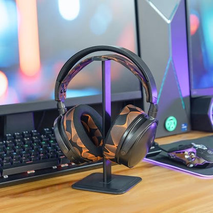 WC Freeze Maxwell Gen 1 - Cooling Gel Earpads for Audeze Maxwell 1 | Made by Wicked Cushions | Elevate Comfort, Durability, Thickness & Sound Isolation for Gaming | Kinetic Wave - color: Kinetic Wave