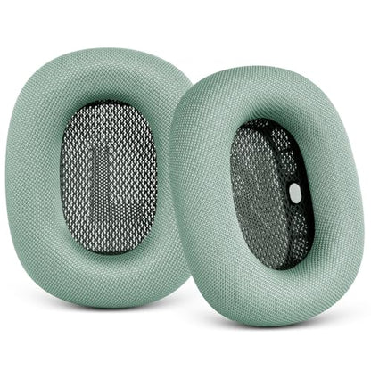 Ear Cushions for Apple AirPods Max - Mesh Fabric Ear Cups Cover Replacement | G GVOEARS Upgraded Ear Pads for Air Pods Max 1&2 Headphones (Green) - color: Green