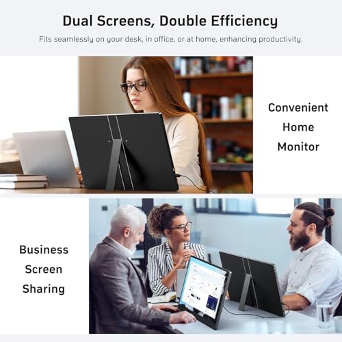 MNN 18.5" 100Hz FHD IPS USB-C HDMI Portable Gaming Monitor | 18.5" FHD IPS 100Hz, built-in stand & dual speakers, USB-C/HDMI, for PC/Phone/PS5/Xbox/Switch, travel gaming. - size: 18.5" 1080P