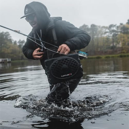 Turtlebox Original Gen 3 Outdoor Bluetooth Speaker, Waterproof, Gray - color: Gray/Black