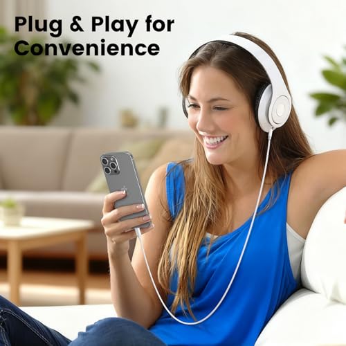Aux to USB C, Aux Cord to USB C to 3.5mm Audio Headphone Jack Adapter [2 Pack,4FT], Hi-Fi DAC Dongle Aux Cord Compatible with iPhone 17/16/15 Pro Max,Samsung S25/S24/S23,iPad Pro, Pixel, Car Stereo