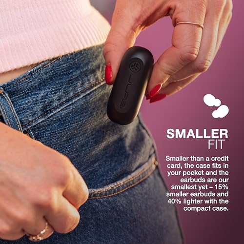 JLab, Go Air Pop, True Wireless Earbuds, Bluetooth 5.1, Dual Connect, IPX4, EQ3 Sound Settings, Black - color: Black