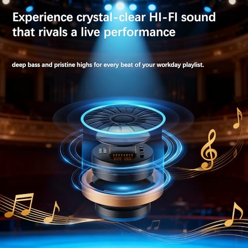 Neckband Bluetooth Earbuds with Mic Hybrid Active Noise Cancelling, 36H Playtime, IPX6 Waterproof, Comfortable Magnetic Sport Headphones for Running, Work, Travel Black