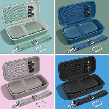 Case for Bose SoundLink Flex 2nd Gen/SoundLink Flex Bluetooth Speaker | Protective Storage Box, Portable Carrying Box, Smooth Zipper, Zippered Closure, Travel-ready, Black Case - color: Black