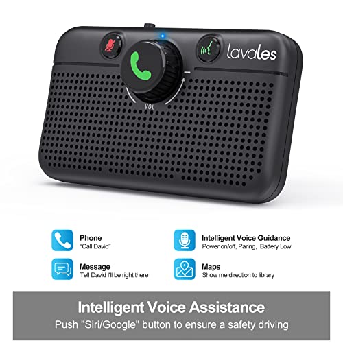 Bluetooth 6.0 Car Speaker, Handsfree Wireless Speaker Kit