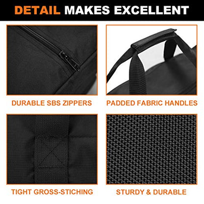 COOLBEBE 2 Pack Sports Duffle Bag - Extra Large Travel Duffel Luggage Bag | Heavy Duty Dual Zipper, 600D Polyester, Oversized Capacity, Sturdy & Water Resistant for Sports Equipment, Camping & Moving - size: 47" x 13.7" x 17.5" 2Pack