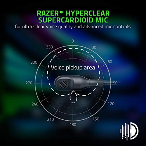 Razer BlackShark V2 Pro Wireless Gaming Headset: THX 7.1 Spatial Surround Sound - 50mm Drivers - Detachable Mic - for PC, PS5, PS4, Switch, Black - color: Black, style: Gen 1