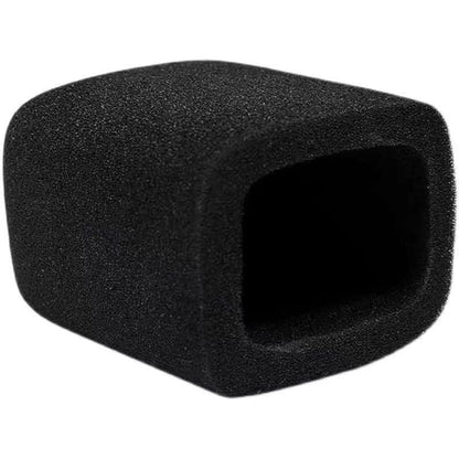custom microphone cover Windshield foam cover microphone isolation shield Anchor Interview Headphones Windproof (rectangle) - size: rectangle