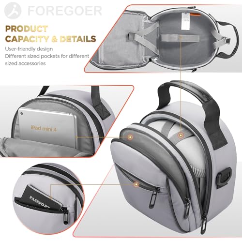 FOREGOER Vision Pro Case - color: Grey